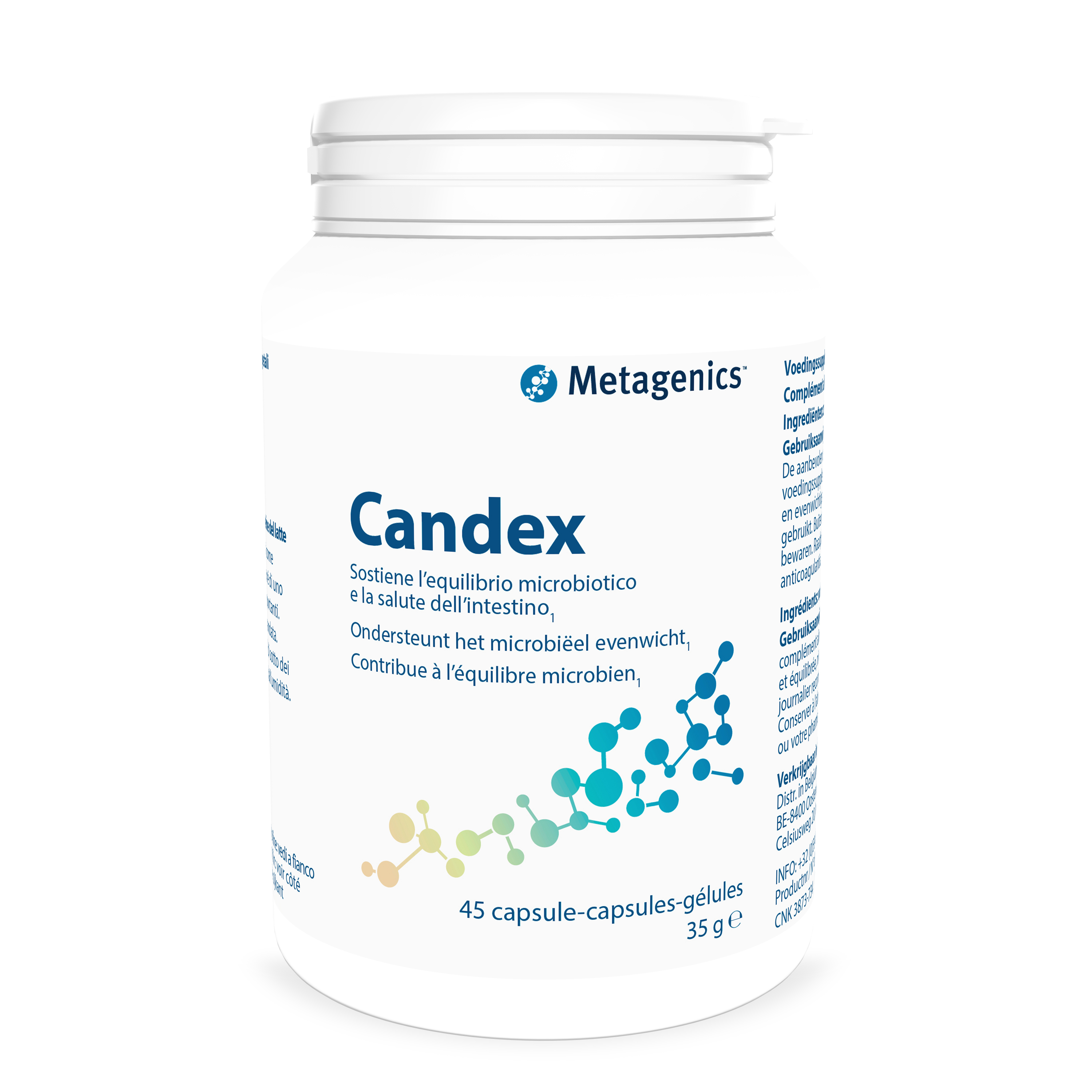 Metagenics Candex - ondersteunt het microbëel evenwicht